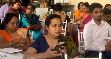 CCFAH write shop Sri Lanka