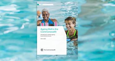 Cover image of Healthy Ageing in the Commonwealth report